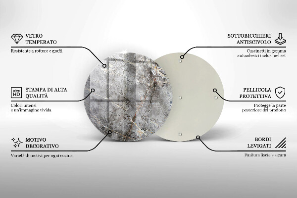 De vidrio templado Textura de piedra