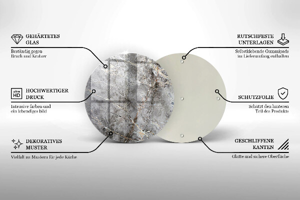 De vidrio templado Textura de piedra