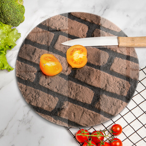 De vidrio templado Pared de ladrillos