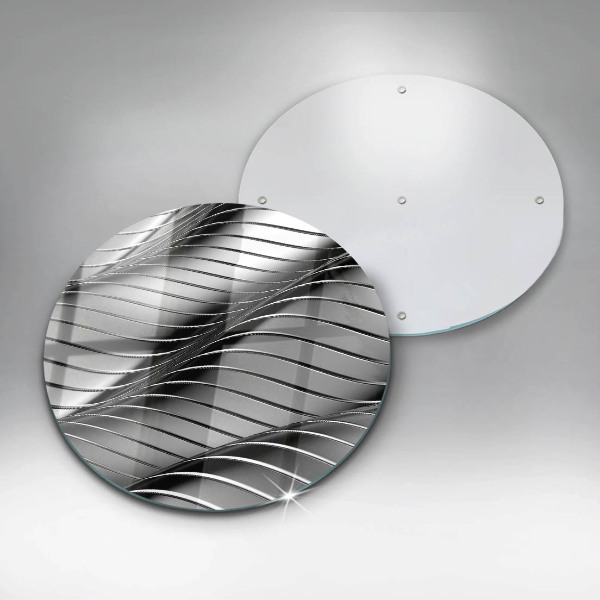 De vidrio templado Estructura metálica 3d