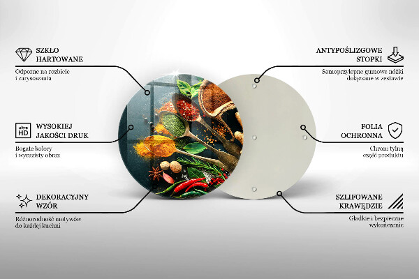 De vidrio templado Cucharas de especias de cocina