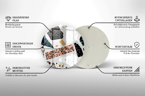 De vidrio templado Gres