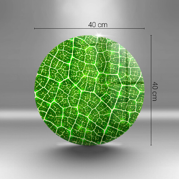 De vidrio templado Estructura de la hoja