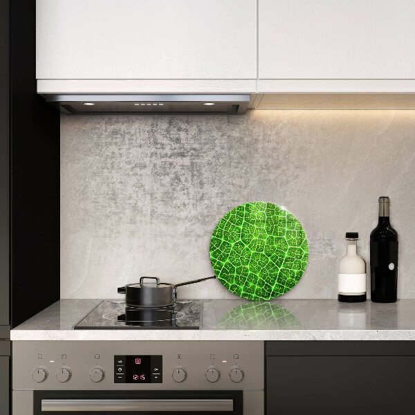 De vidrio templado Estructura de la hoja