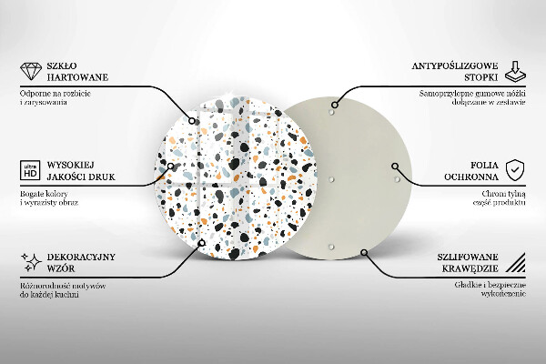 De vidrio templado Gres decorativo