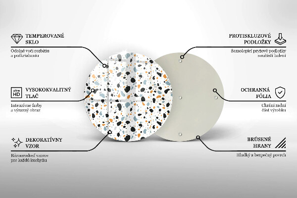 De vidrio templado Gres decorativo