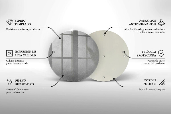 De vidrio templado Fondo de textura de hormigón