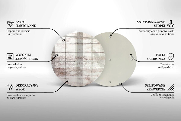 De vidrio templado Tableros de madera viejos