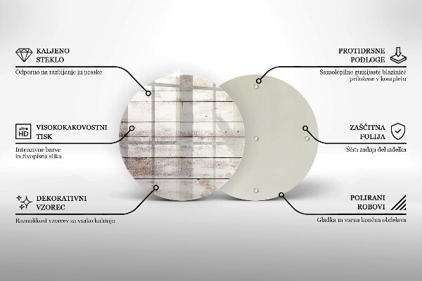 De vidrio templado Tableros de madera viejos