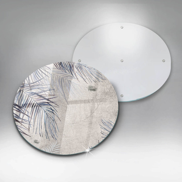 De vidrio templado Hojas sutiles