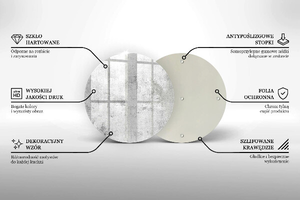 De vidrio templado Textura de hormigón