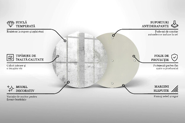 De vidrio templado Textura de hormigón