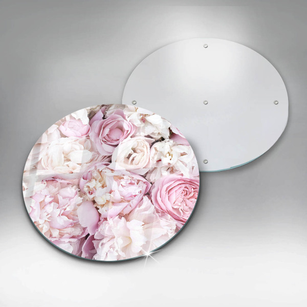 De vidrio templado Ramo de peonías