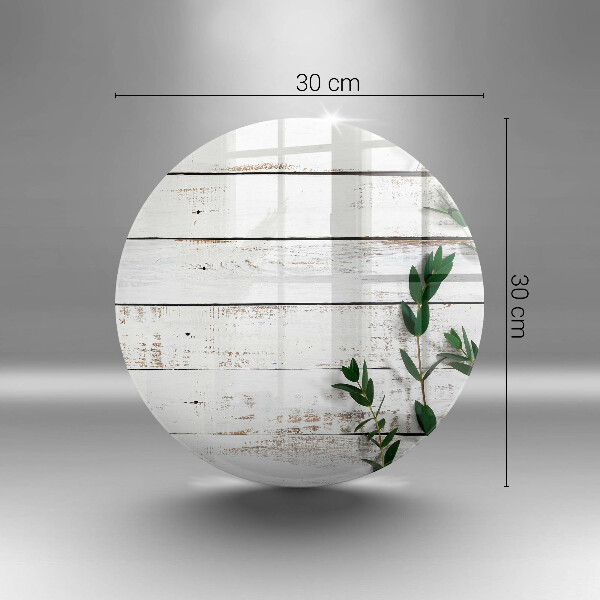 De vidrio templado Tablas y hojas viejas