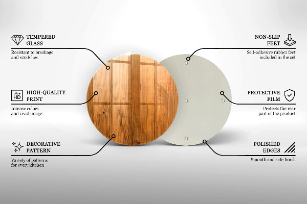 De vidrio templado Tablones de madera