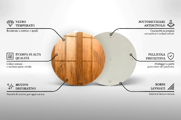 De vidrio templado Tablones de madera