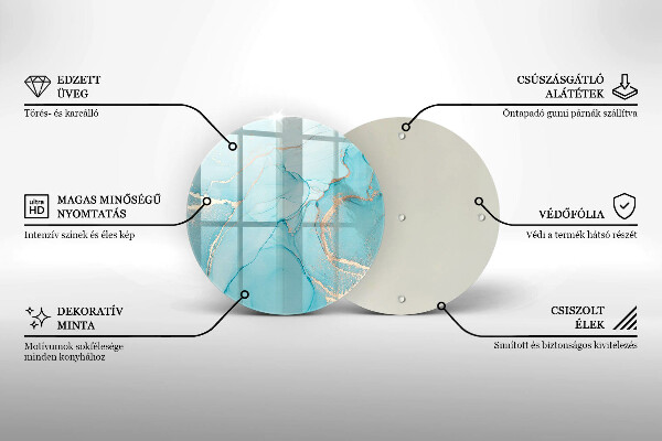 De vidrio templado Abstracción de piedra