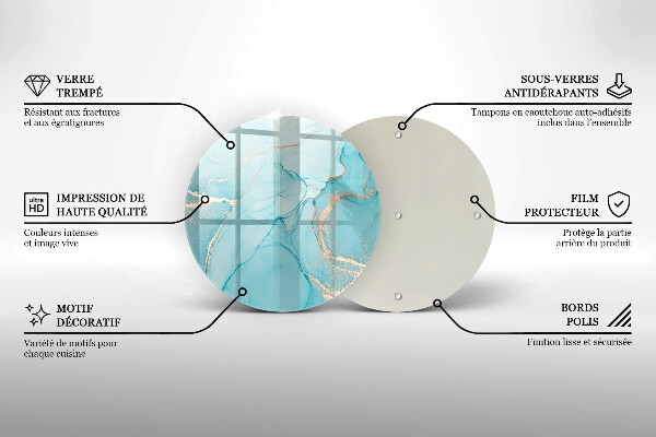 De vidrio templado Abstracción de piedra