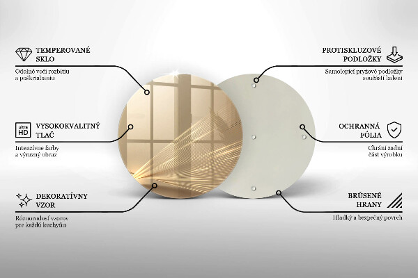 De vidrio templado Abstracción moderna