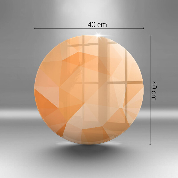 De vidrio templado Fondo geométrico