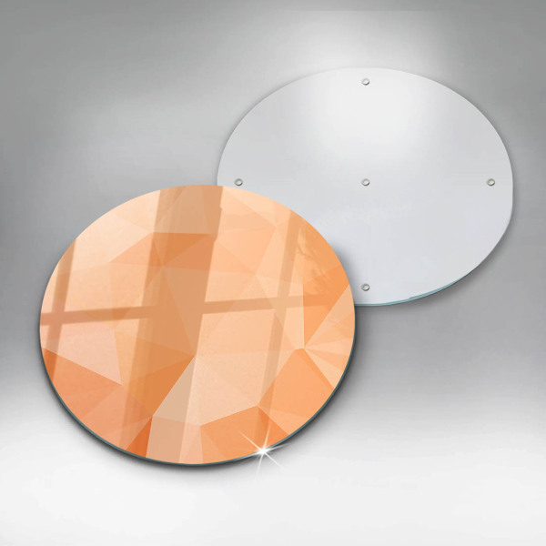 De vidrio templado Fondo geométrico