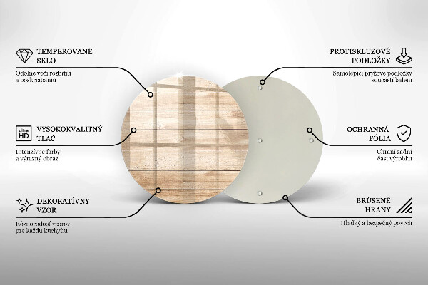 De vidrio templado Tablones de madera