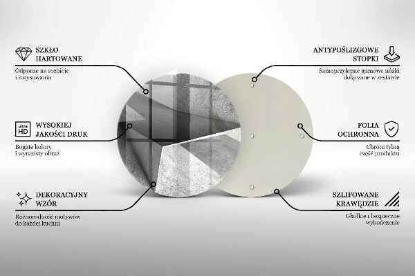 De vidrio templado Abstracción concreta