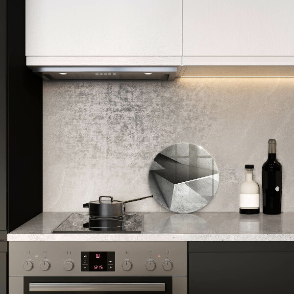 De vidrio templado Abstracción concreta