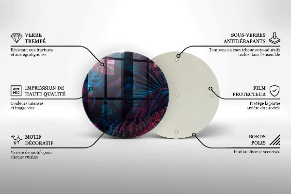 De vidrio templado Selva oscura