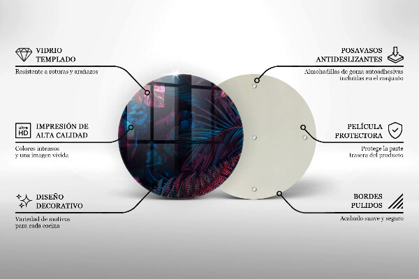 De vidrio templado Selva oscura