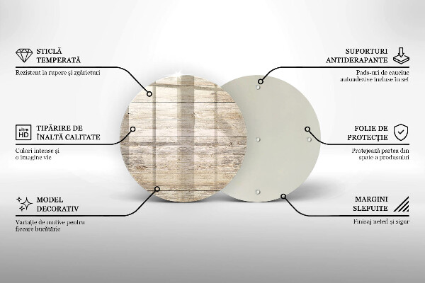 De vidrio templado Tablones de madera