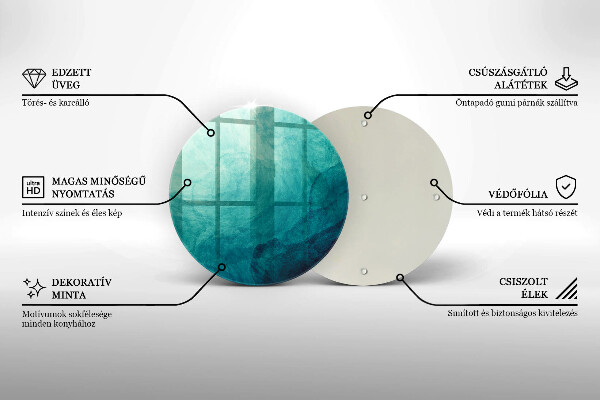 De vidrio templado Fondo abstracto