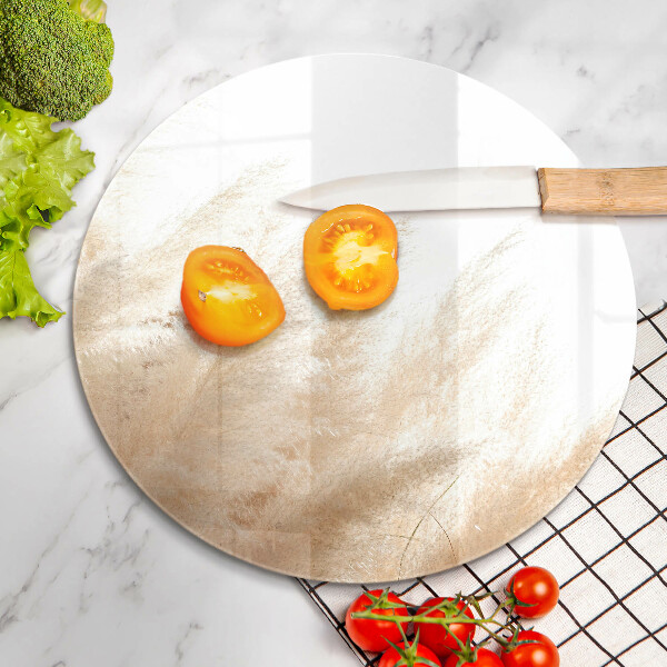 De vidrio templado Hierba de la pampa