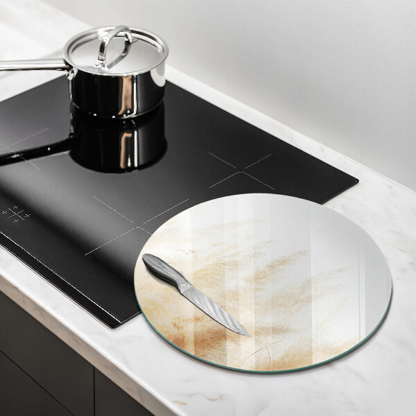 De vidrio templado Hierba de la pampa