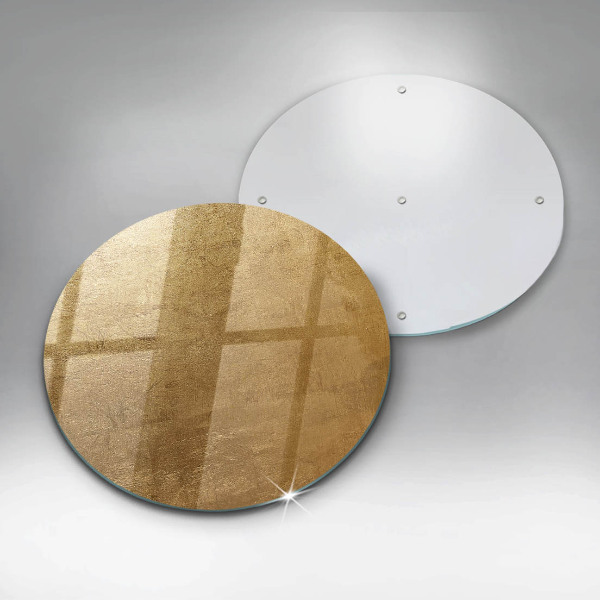 De vidrio templado Fondo de textura dorada