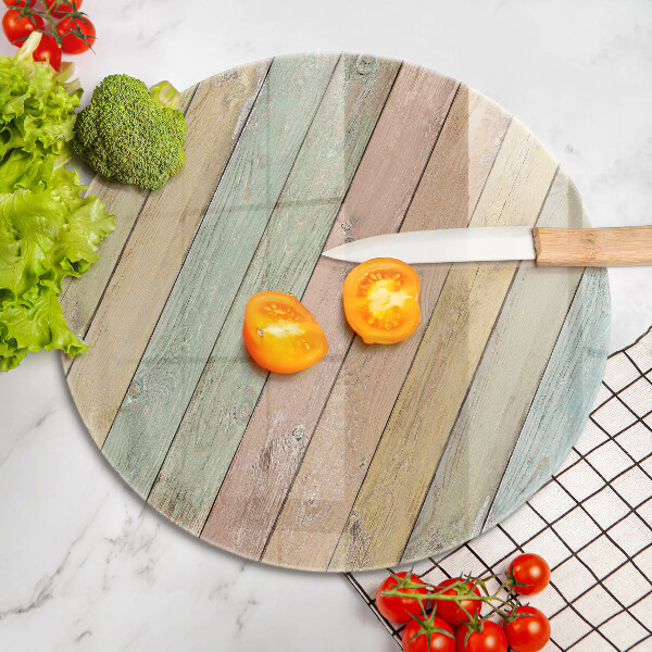 De vidrio templado Tableros vintage coloridos