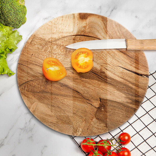 De vidrio templado Textura de tablero de madera