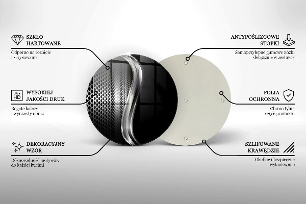 De vidrio templado Estructura metálica