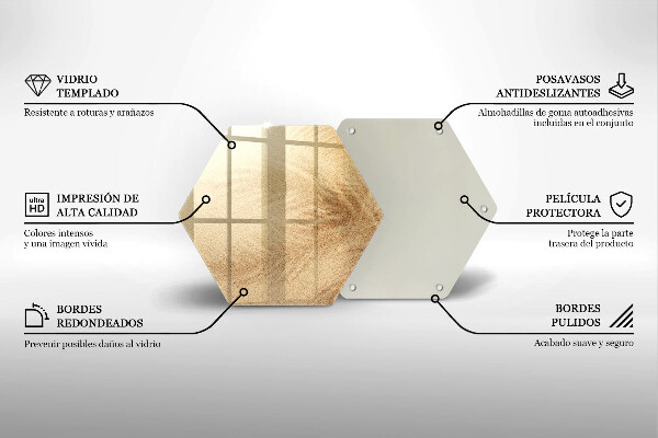 Tabla de cortar de vidrio Vacaciones de arena en la playa