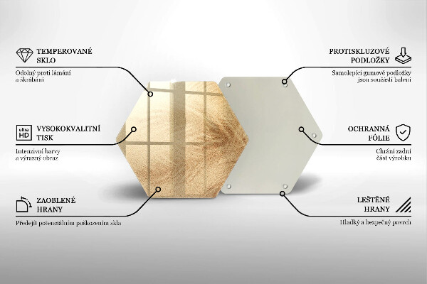 Tabla de cortar de vidrio Vacaciones de arena en la playa