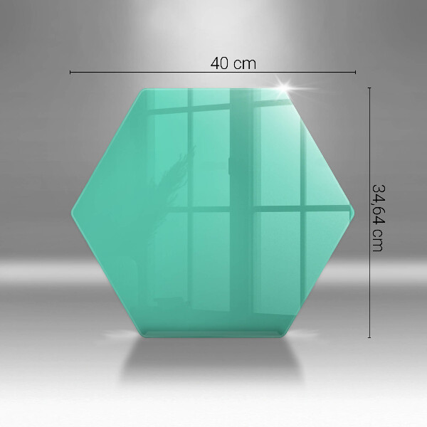 Tabla de cortar de vidrio Color verde