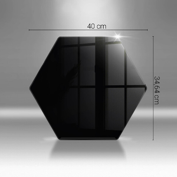 Tabla de cortar de vidrio De color negro