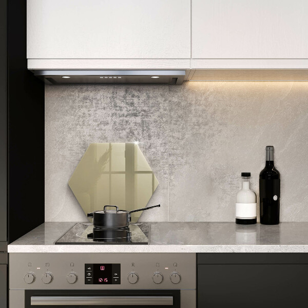 Tabla de cortar de vidrio Color beige