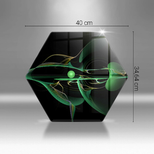 Tabla de cortar de vidrio Abstracción moderna