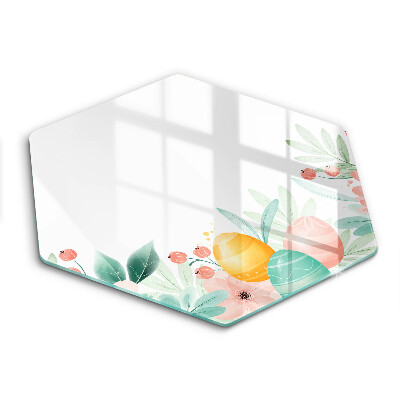 Tabla de cortar de vidrio Huevos de pascua