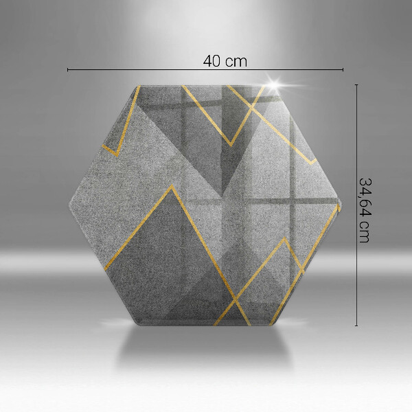 Tabla de cortar de vidrio Formas afiladas