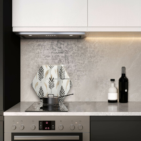 Tabla de cortar de vidrio Plantas bohemias