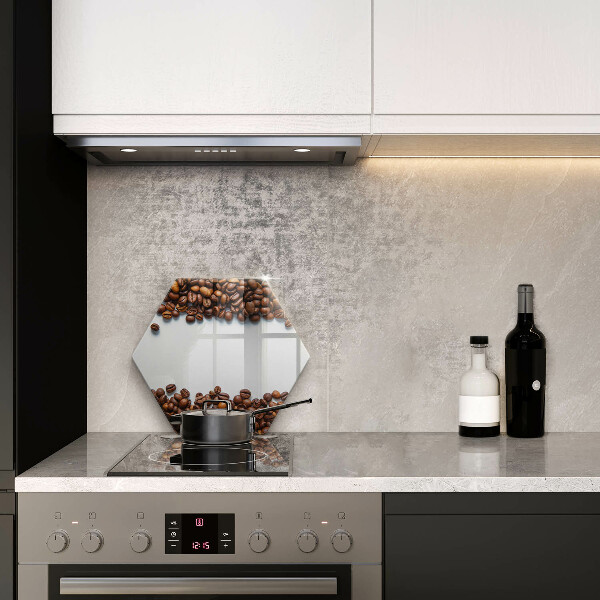 Tabla de cortar de vidrio Granos de café