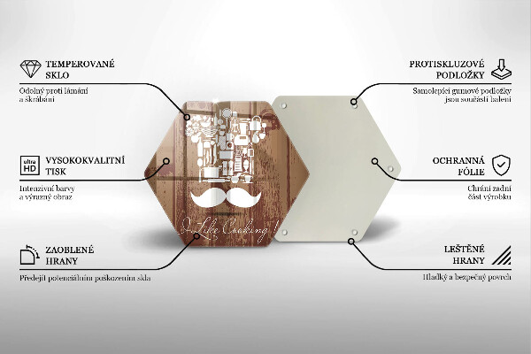 Tabla de cortar de vidrio I like cooking