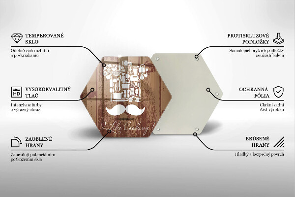 Tabla de cortar de vidrio I like cooking